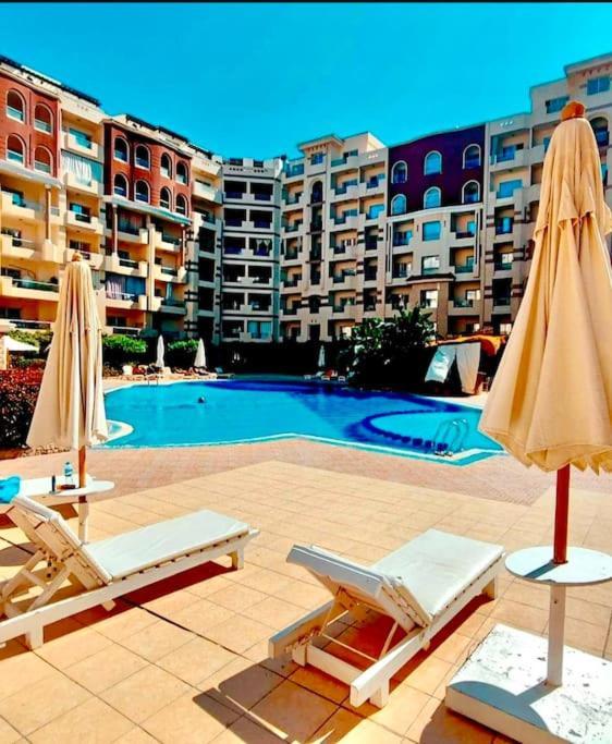 Sunny Studio With 3 Swimming Pools Florenza Hurghada Exterior foto